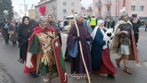 Orszak Trzech Króli przeszedł ulicami Malborka - foto i wideorelacja - 06.01.2024