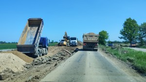 DK22. Rozbudowa odcinka Malbork-Stare Pole. Zobacz postęp prac – maj 2024. Wideo i zdjęcia