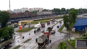 Malbork. Sprawca kolizji z wozem strażackim zgłosił się sam po publikacji nagrania ze zdarzenia. Zobacz wideo 