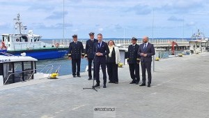 Frombork. Zakończenie przebudowy portu rybackiego - briefing prasowy. Zobacz pełne nagranie wideo – 29.05.2024