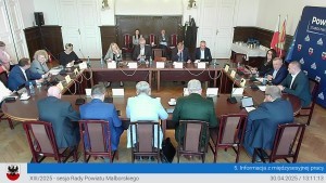XIII sesja Rady Powiatu Malborskiego. Zobacz wideo - 30.04.2025
