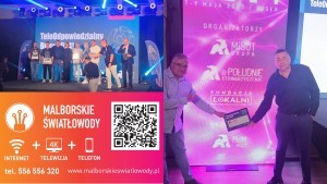 Malborskie Światłowody wyróżnione dyplomem TeleOdpowiedzialny Roku 2024 za zaangażowanie na rzecz lokalnych społeczności