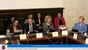  XX/2025 - sesja Rady Powiatu Malborskiego - 26.11.2025. Zobacz wideo