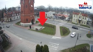 Zuchwała kradzież w centrum Malborka – wszystko na nagraniu