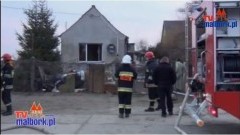 Pożar budynku mieszkalnego na Wielbarku - 12.04.2012