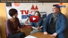 Goście Okrągłego Stoliczka: Wesoła, malborska ekipa z Bitwy na głosy - Milena Rachańska i Piotr Jacyno