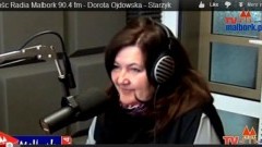  Gość Radia Malbork 90'4 FM w TvMalbork.pl: Dorota Ojdowska - Starzyk