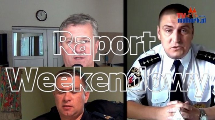 Weekendowy raport służb mundurowych w Malborku 06.08.2012