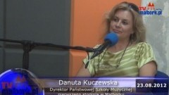 Gość Radia Malbork - Danuta Kuczewska - 23.08.2012