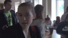 Zajecia dla uczniow ZSP3 w Malborku prowadzone przez Michała Lawryszka