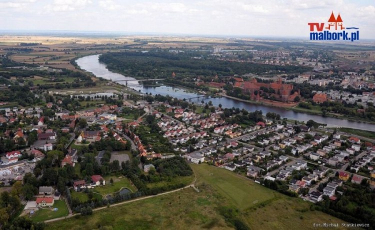 Malbork z lotu ptaka fot.Michal_Statkiewicz