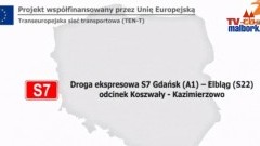Z Malborka do Gdańska będzie szybciej?  Nowa droga Ekspresowa S7 Gdańsk - Elbląg. Nowy duży kilometrowy most przez Wisłę