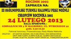 III Ogólnopolski Turniej Halowej Piłki Nożnej Chłopców Rocznika 2002&#8230;