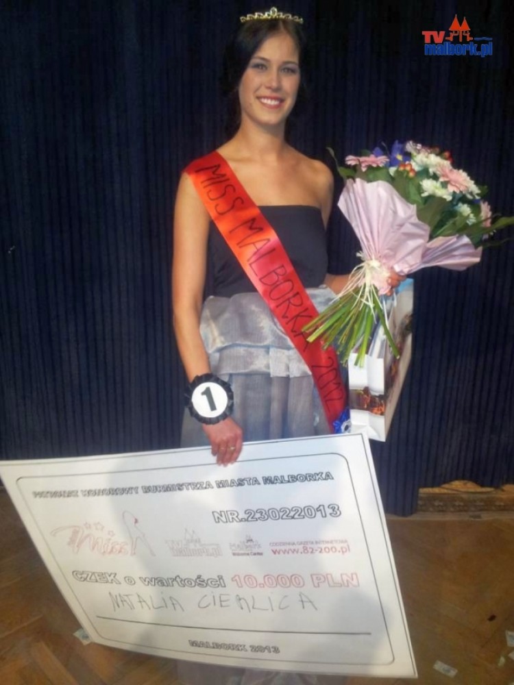 Natalia Cierlica wygrała 10.000 zł w konkursie Miss Malborka 2012 -&#8230;