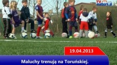 Pomezania: Maluchy trenują na Toruńskiej - 19.04.2013