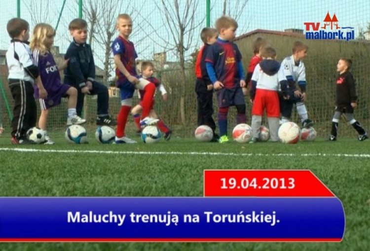 Pomezania: Maluchy trenują na Toruńskiej - 19.04.2013