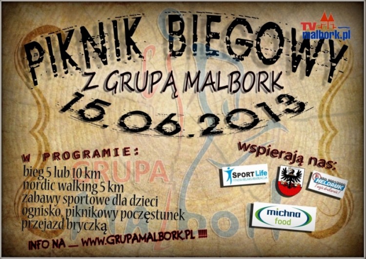 Malbork: Piknik Biegowy z Grupą Malbork - 15.06.2013