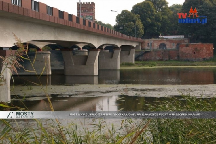 Kolejny krok przybliżający budowę drugiej nitki mostu w Malborku