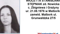 POSZUKIWANA WIOLETTA STANISŁAWA STĘPNIAK Z MALBORKA