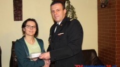 "ORLEN-DAR SERCA" PRZEKAZAŁ CZUJKĘ DYMU DLA "STECÓWKI" W POSTOLINIE - 14.02.2014