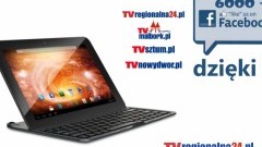 WYGRAJ TABLET Z BEZPRZEWODOWĄ KLAWIATURĄ OD TVREGIONALNA24.PL Z OKAZJI 6000 LAJKÓW NA FACEBOOKU.  KONKURS! 