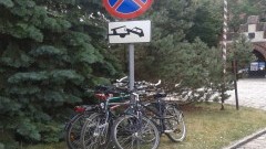 Byleby nie płacić za parking pod zamkiem w Malborku - 01.08.2014