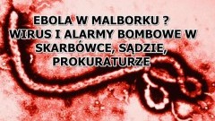 EBOLA W MALBORKU ?  WIRUS I ALARMY BOMBOWE W  SKARBÓWCE, SĄDZIE I PROKURATURZE - 27.10.2014