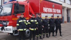SAMOCHÓD SCKW Z KOMENDY POWIATOWEJ PSP W MALBORKU Z POMOCĄ HUMANITARNĄ DOTARŁ NA UKRAINĘ – 17.12.2014