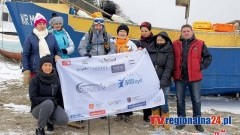 NA 520 KM PLAŻY W KRYNICY MORSKIEJ ZAKOŃCZYŁ CHARYTATYWNY MARSZ.ZEBRAŁ DUŻO PIENIĘDZY DLA DZIECI- 09.01.2015