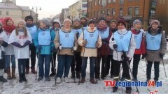 MARSZ „ZAUWAŻ MNIE" WYSTARTOWAŁ Z PLACU JAGIELLOŃCZYKA W MALBORKU  PRZEJDĄ PONAD 500 KM - 30.01.2014