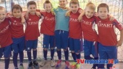 I MIEJSCE DLA ZAWODNIKÓW AP MALBORK ROCZNIKA 2005 I 2006  W TURNIEJU HALOWYM ORGANIZOWANYM PRZEZ AP POLONIA MARKUSY – 15.02.2015