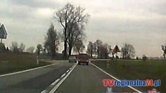 STARE POLE: O KROK OD TRAGEDII PRZY WYPRZEDZANIU NA DK 22 – 14.03.2015