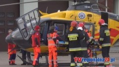 MALBORK: 21- LATEK PO ZATRUCIU CZADEM, ŚMIGŁOWCEM PRZETRANSPORTOWANY DO SZPITALA W GDYNI  - 30.03.2015
