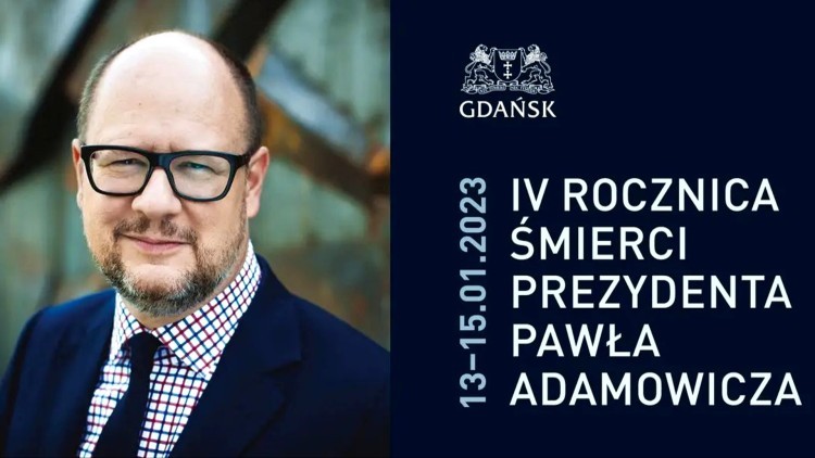 W piątek 4 rocznica śmierci prezydenta Pawła Adamowicza.