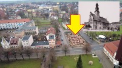 Ratusz w Braniewie - odbudowa - wideo 29.12.2022
