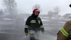 Malbork. Strażacy pożegnali dowódcę JRG kpt. Andrzeja Lewna. Wideo i zdjęcia