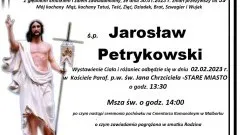 Zmarł Jarosław Petrykowski. Miał 59 lat.