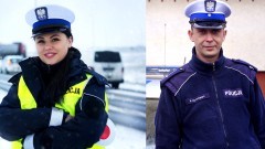 Nowy Dwór Gdański. Policjanci eskortowali do szpitala samochód z małym dzieckiem z atakiem epilepsji.