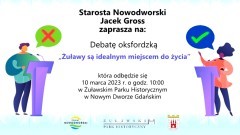 Nowy Dwór Gdański. Żuławy są idealnym miejscem do życia - debata oksfordzka.
