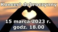 Dzierzgoń. W środę koncert dobroczynny. Szczegóły na plakacie.