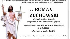 Zmarł Roman Żuchowski. Miał 65 lat.