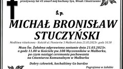 Zmarł Michał Stuczyński. Miał 45 lat.