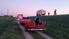 Powiat nowodworski. Z Wisły wyłowiono zwłoki mężczyzny.