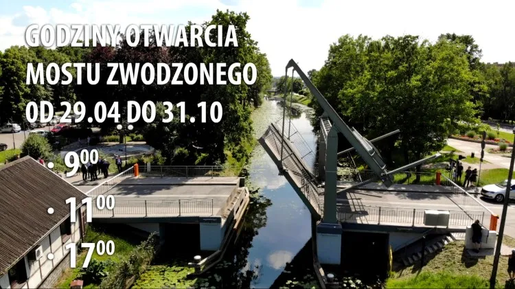 Powiat nowodworski. Mosty zwodzone będą regularnie otwierane przez cały&#8230;