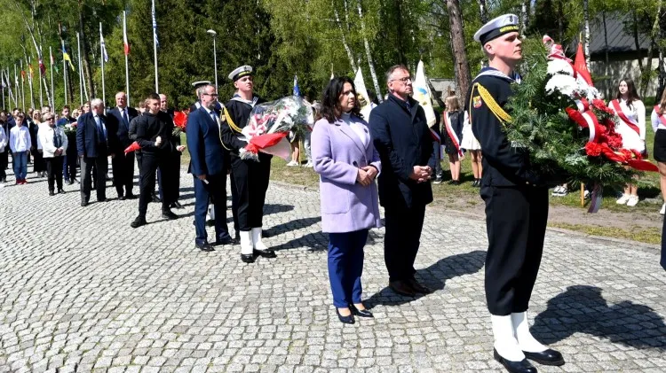 Powiat nowodworski. 78. rocznica oswobodzenia niemieckiego obozu KL Stutthof.