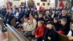 Nowy Dwór Gdański. Obchody Dnia Strażaka – parada pojazdów i msza święta.