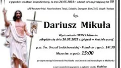Zmarł Dariusz Mikuła. Miał 59 lat.