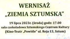 Sztum. Wernisaż prac Powiatowego Pleneru Malarskiego.