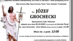 Zmarł Józef Grochecki. Żył 91 lat.