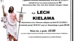 Zmarł Lech Kielawa. Miał 82 lata.